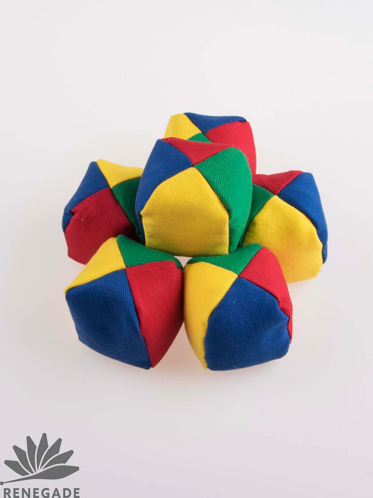 Instructional 4 panel Cotton Beanbag (64mm, 94 grams)