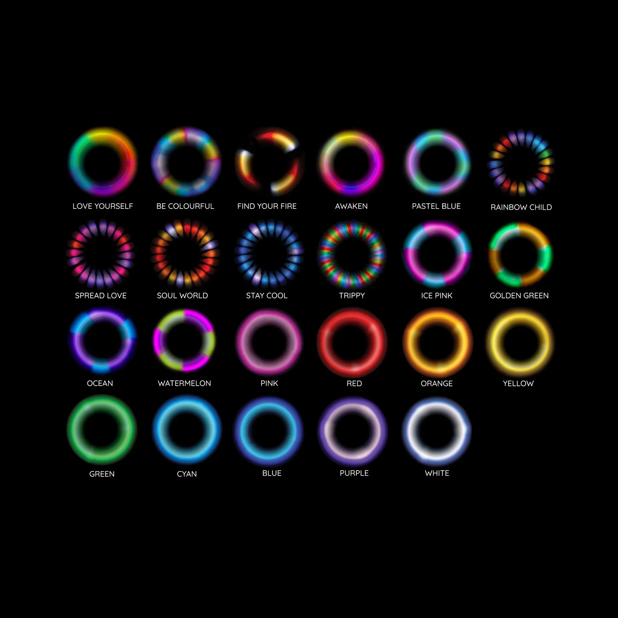 Lumi Pro Rechargeable LED Poi - Image 3