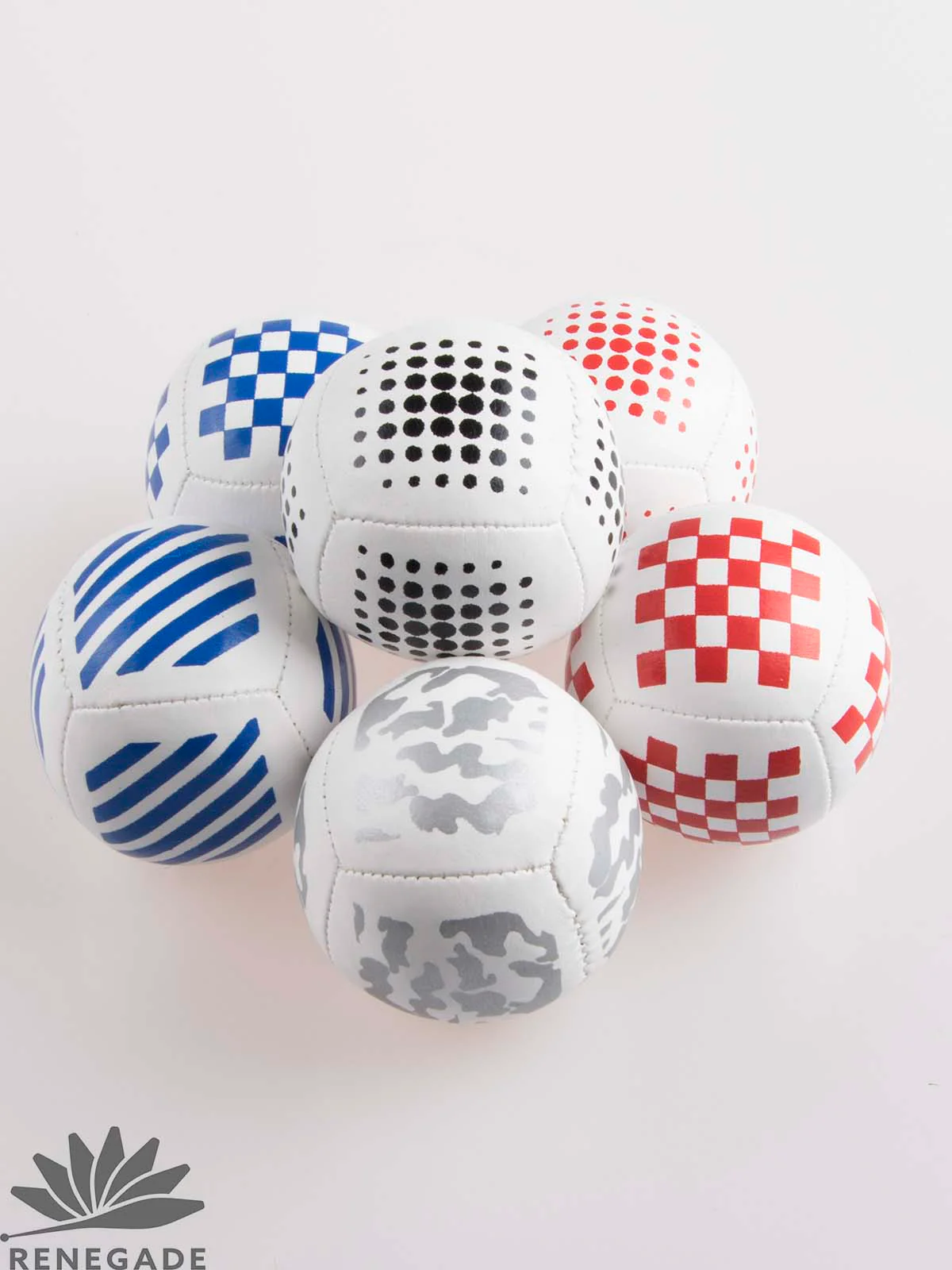Printed PU Beanbag Six Panel (72mm, 140 grams)